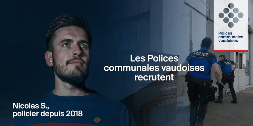 Lancement du recrutement des polices vaudoises Lancement du recrutement des polices vaudoises