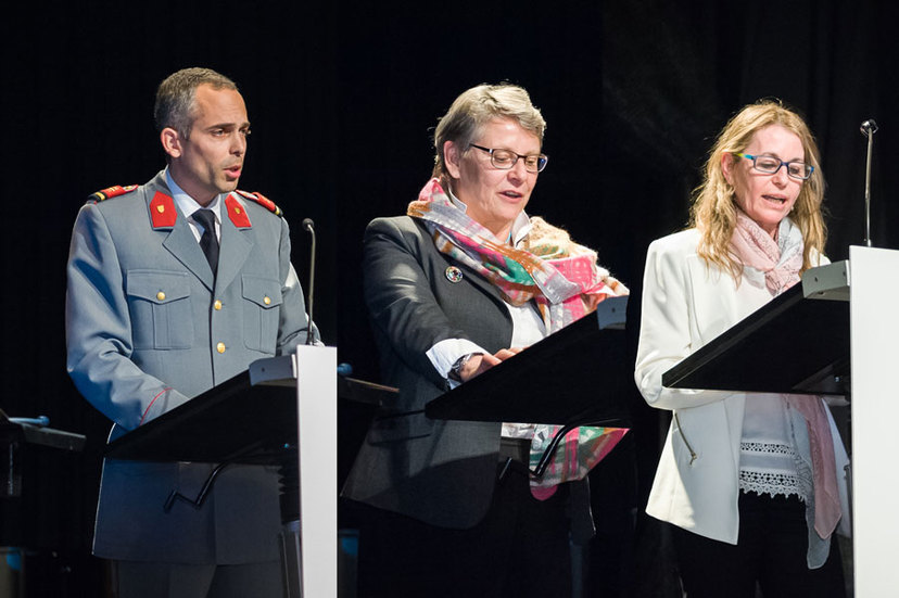 Martin de Muralt, Béatrice Métraux, Anne-Catherine Aubert-Despland
Photo: Olivier Bohren Martin de Muralt, Béatrice Métraux, Anne-Catherine Aubert-Despland
Photo: Olivier Bohren