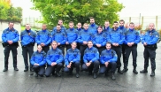 Les 17 aspirants de l’académie de Savatan ont pu découvrir les spécificités de la police de proximité. Photo : Picard Les 17 aspirants de l’académie de Savatan ont pu découvrir les spécificités de la police de proximité. Photo : Picard